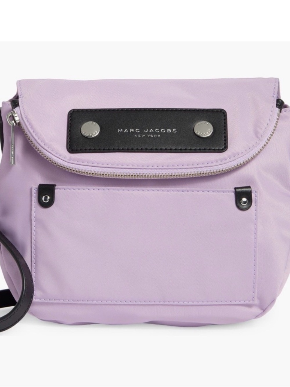 Marc Jacobs Preppy Nylon
Mini Natasha Crossbody Bag - Lilac purple